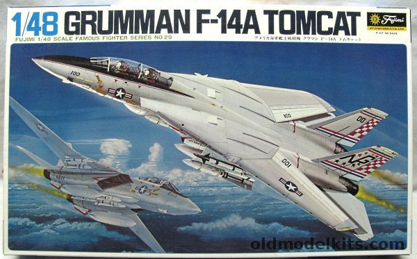 Fujimi 1/48 Grumman F-14A Tomcat, 5A29 plastic model kit
